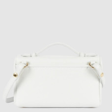 Lancaster Milano Trésor Petit Sac boite 547-115 Blanc dos