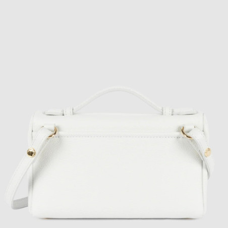 Lancaster Milano Trésor Petit Sac boite 547-115 Blanc dos