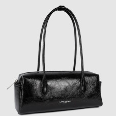 Lancaster Rétro Cube Sac Rectangle En Cuir 577-36 Noir côté