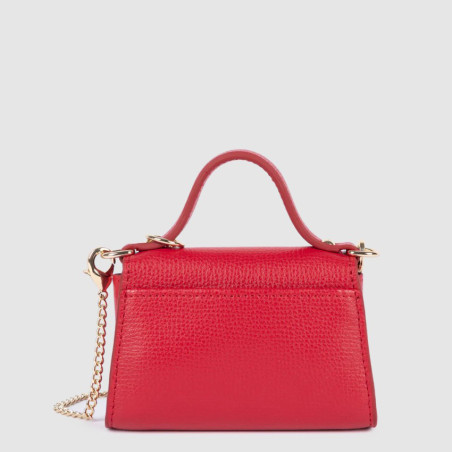 Lancaster Sierra Mini Sac Porte-monnaie Cuir 138-010 Rouge dos