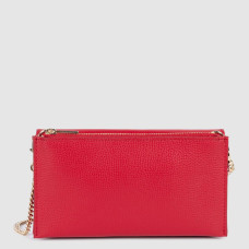 Lancaster Sierra Pochette Organisée En Cuir Grainé 138-015 Rouge dos