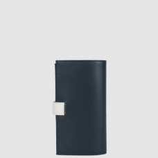 Lancaster Constance All-in-One and Checkbook Holder 137-16 Navy Blu...