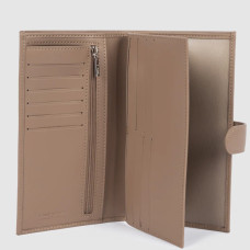 Lancaster Constance All-in-One and Chequebook Holder 137-16 Praline