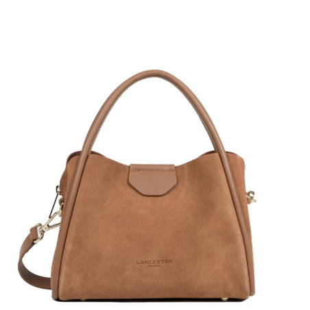 Lancaster Suède Ida Petit Sac A Main 470-100 Moka