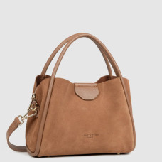 Lancaster Suède Ida Petit Sac A Main 470-100 Moka