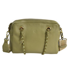 Mila Louise Nell C1 Sling Bag Grainy Leather Oyster