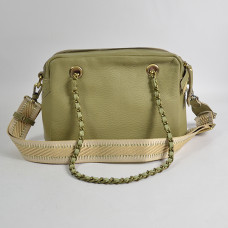 Mila Louise Nell C1 Sling Bag Grainy Leather Oyster