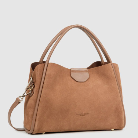 Lancaster Sweden Ida Handbag 470-101 Mocha