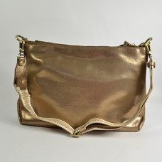Mila Louise Noeli RX Bag Satchel Bronze Fossil Leather