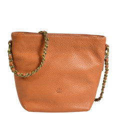Mila Louise Nita C1 Shoulder Bag Grainy Leather Tan