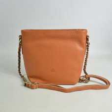 Mila Louise Nita C1 Shoulder Bag Grainy Leather Tan