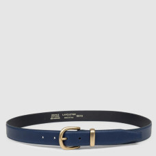 Lancaster Smooth Vachetta Leather Belt for Women M 601-024 Ash Blue