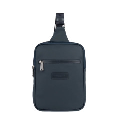 Lancaster Storm Holster Bag for Men in Canvas 305-36 Navy Blue