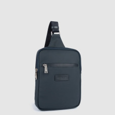 Lancaster Storm Holster Bag for Men in Canvas 305-36 Navy Blue