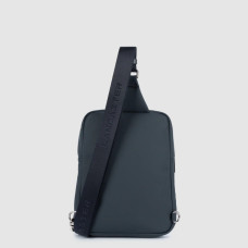 Lancaster Storm Holster Bag for Men in Canvas 305-36 Navy Blue