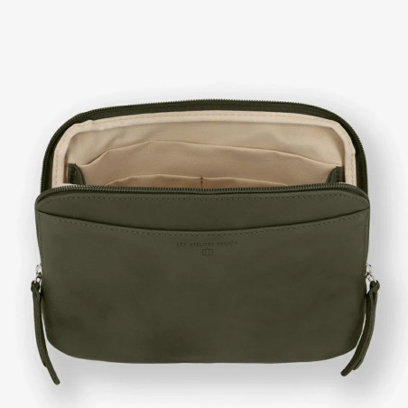 Ateliers Fourès Baroudeuse Satchel Europe B729 Khaki