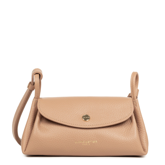 Lancaster Accordéon Double Petit Sac Trotteur 470-87 Naturel-In-Beige