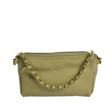 Mila Louise Mama XS C1 Small Trotter Bag Grainy Leather Oyster