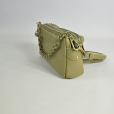 Mila Louise Mama XS C1 Small Trotter Bag Grainy Leather Oyster