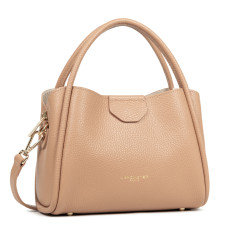 Lancaster Ida Double Shoulder Bag 470-83 Natural-In-Beige