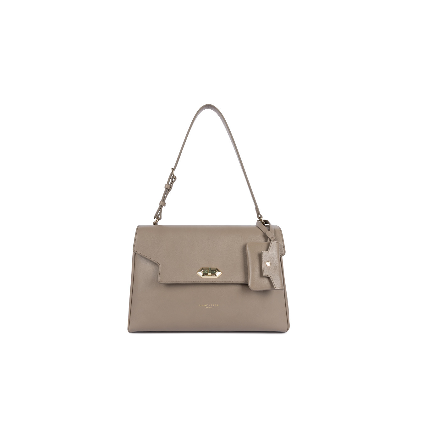Lancaster Mademoiselle Grace Sac Epaule 572-109 Sable Foncé