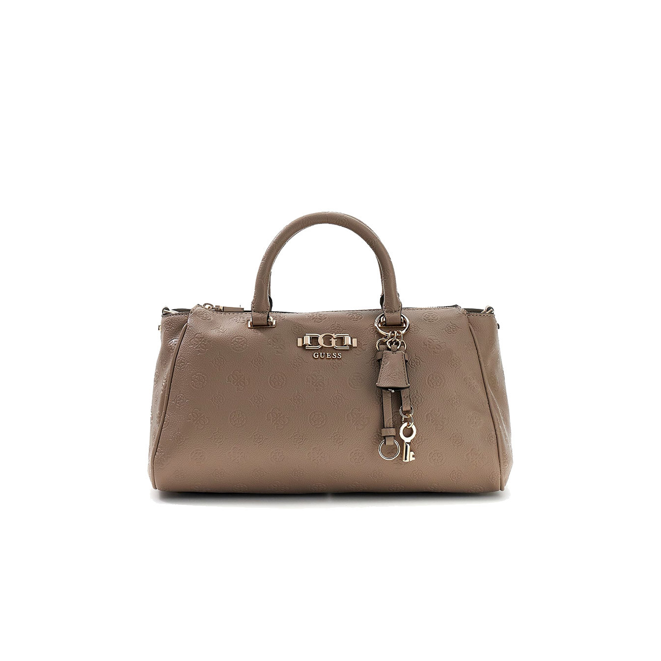 Guess Anise Bowling Handbag Dark Logo