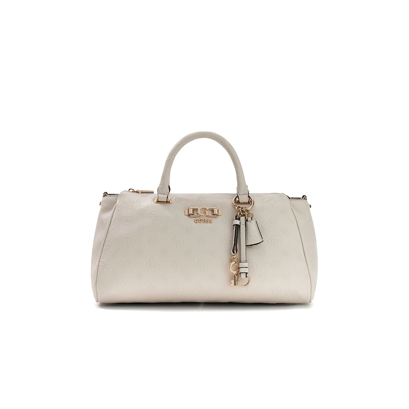 Guess Anise Bowling Handbag Stone Logo