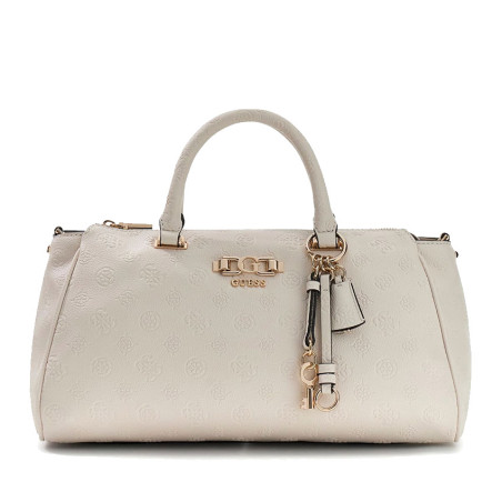 Guess Anise Bowling Handbag Stone Logo