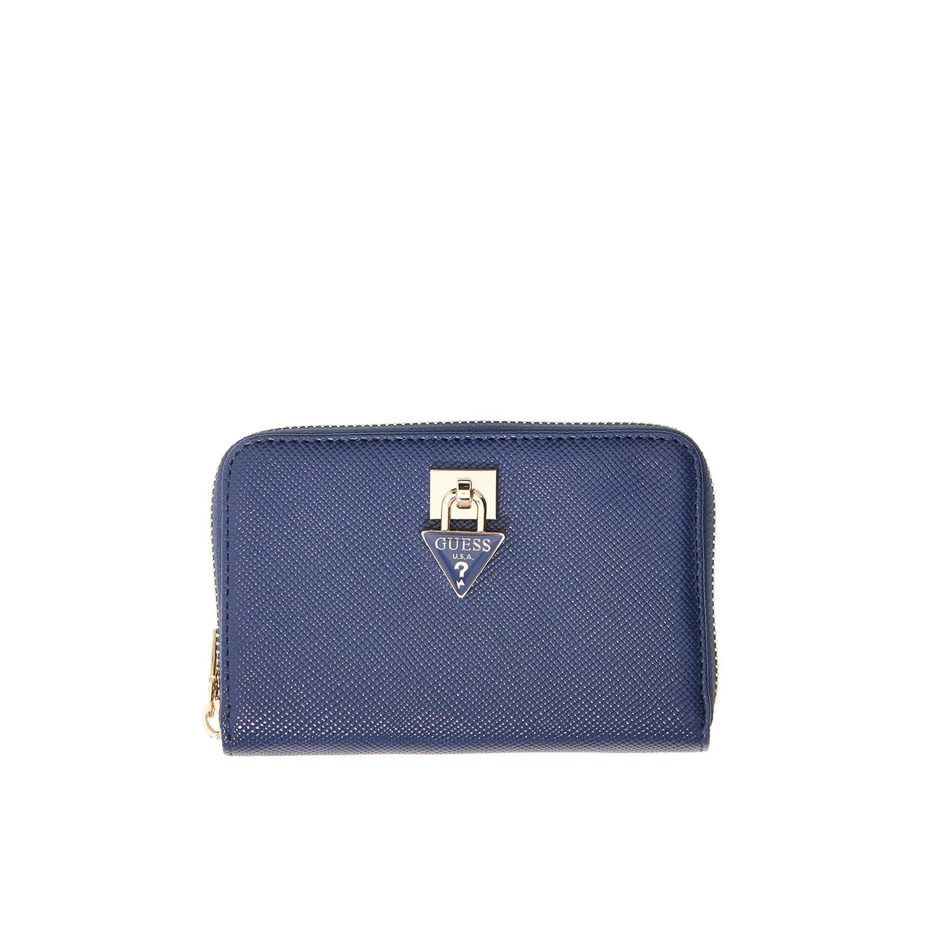 Guess Patsie Portefeuille Medium Zip Navy