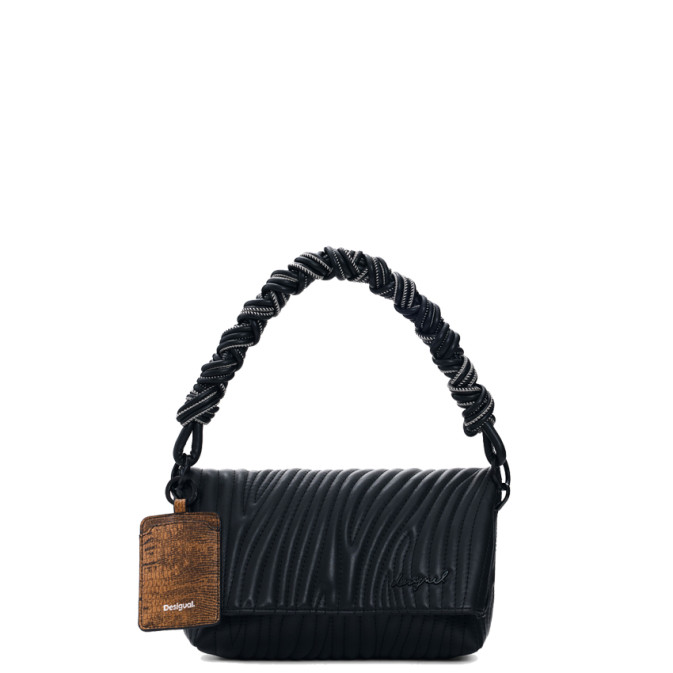 Desigual Helium Small Textured Flap Bag