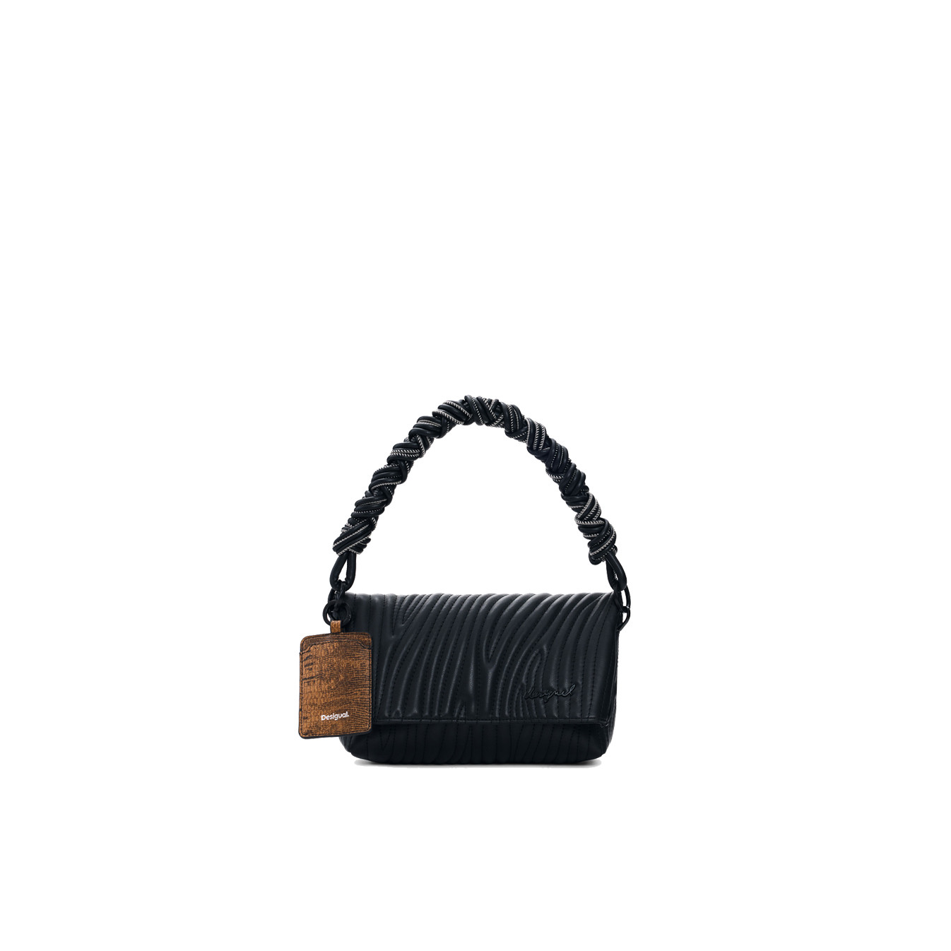 Desigual Helium Small Textured Flap Bag