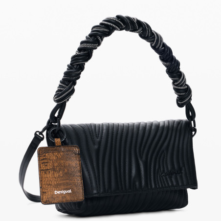 Desigual Helium Small Textured Flap Bag