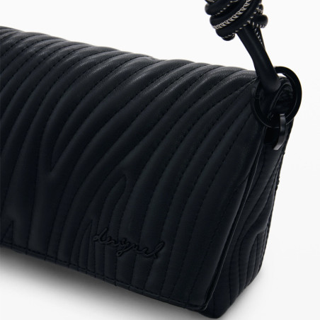 Desigual Helium Small Textured Flap Bag