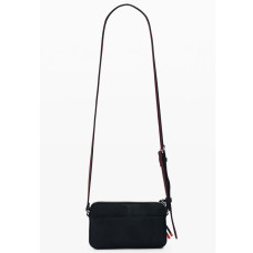 Desigual Mirenis Small Crossbody Embroidered Black Bag