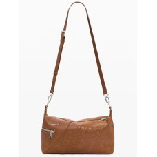 Desigual Sierra Sac Porté Epaule M Brodé Camel dos