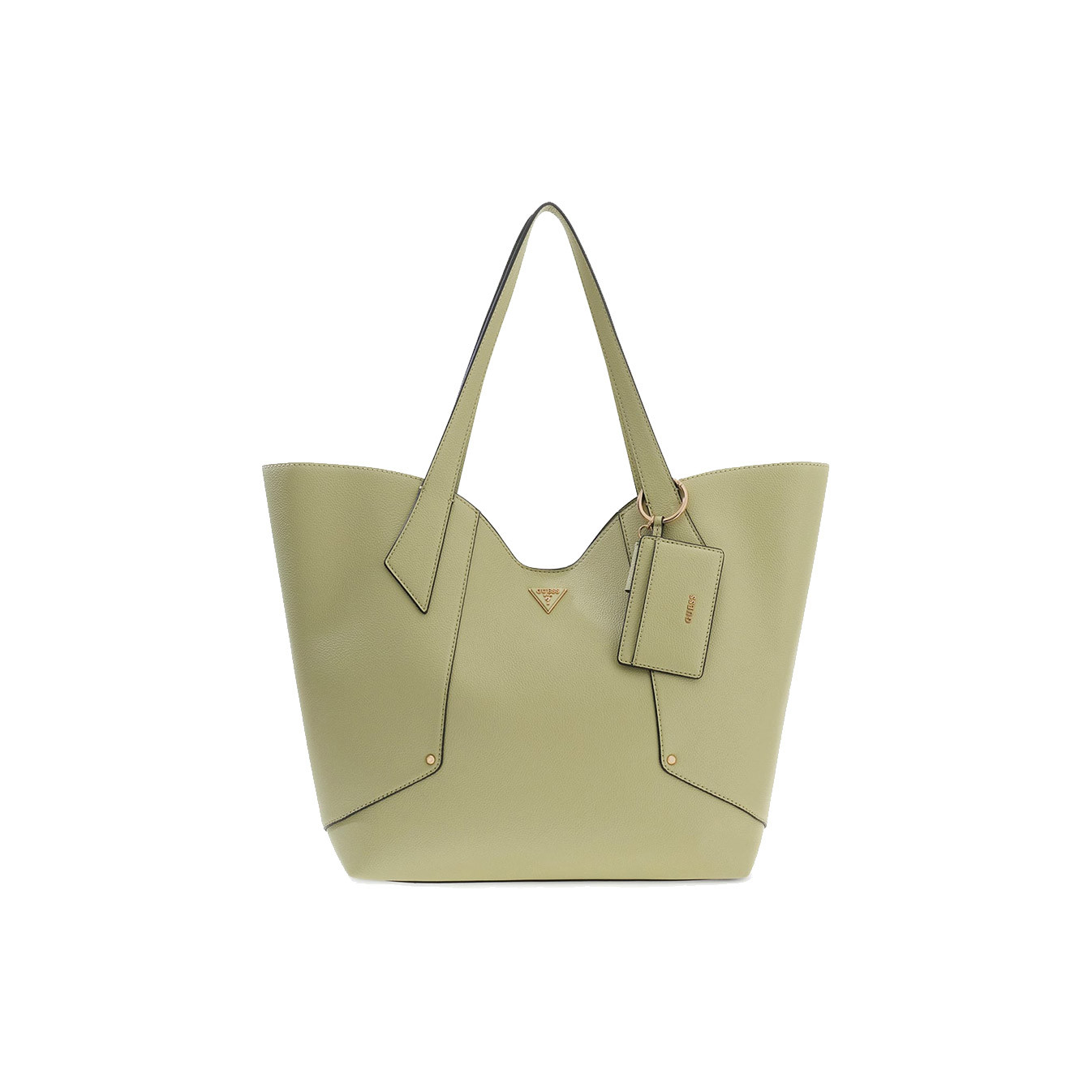 Guess Darcy Sac Shopping et Pochette 2 en 1 Sauge SAG