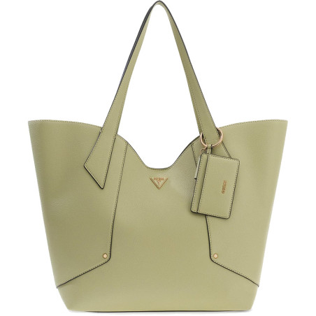 Guess Darcy Sac Shopping et Pochette 2 en 1 Sauge SAG