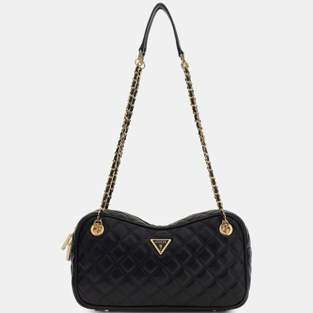 Guess Giully Sac A Bandoulière Capitonné Black face