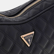 Guess Giully Sac A Bandoulière Capitonné Black details