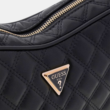 Guess Giully Sac A Bandoulière Capitonné Black details