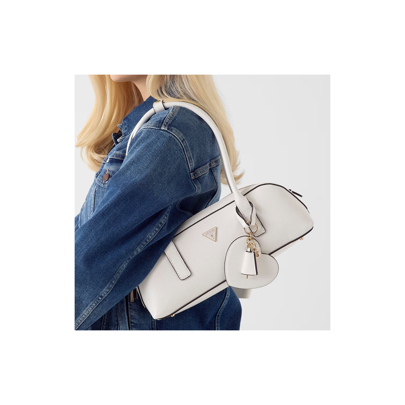 Guess Isobel Crossbody Bag White