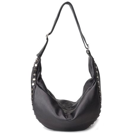 Biba Bowie Sac Hobo BOI3L En Cuir Negro