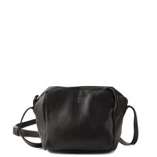 Biba Ely Shoulder Bag in Ely1L Negro Leather
