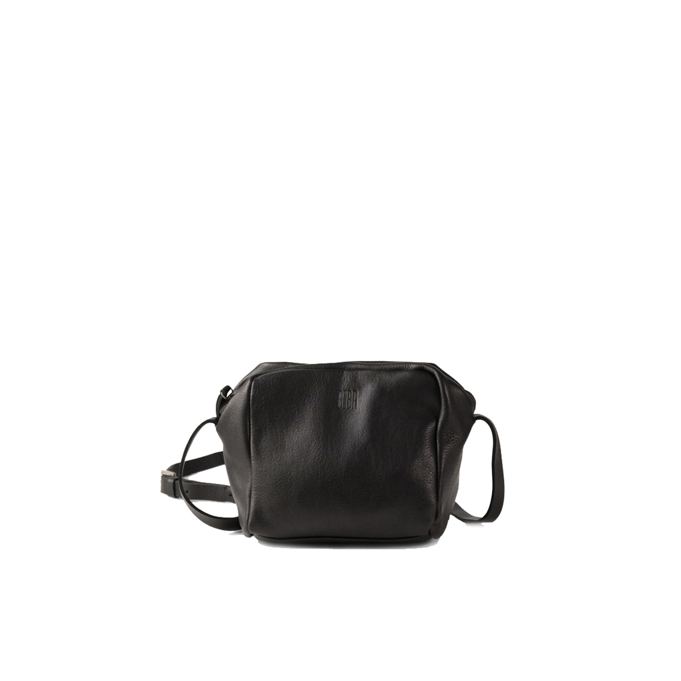 Biba Ely Shoulder Bag in Ely1L Negro Leather