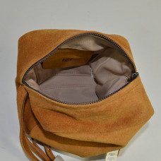 Biba Ely Shoulder Bag Cube in Velvet Leather ELY2L Cuero