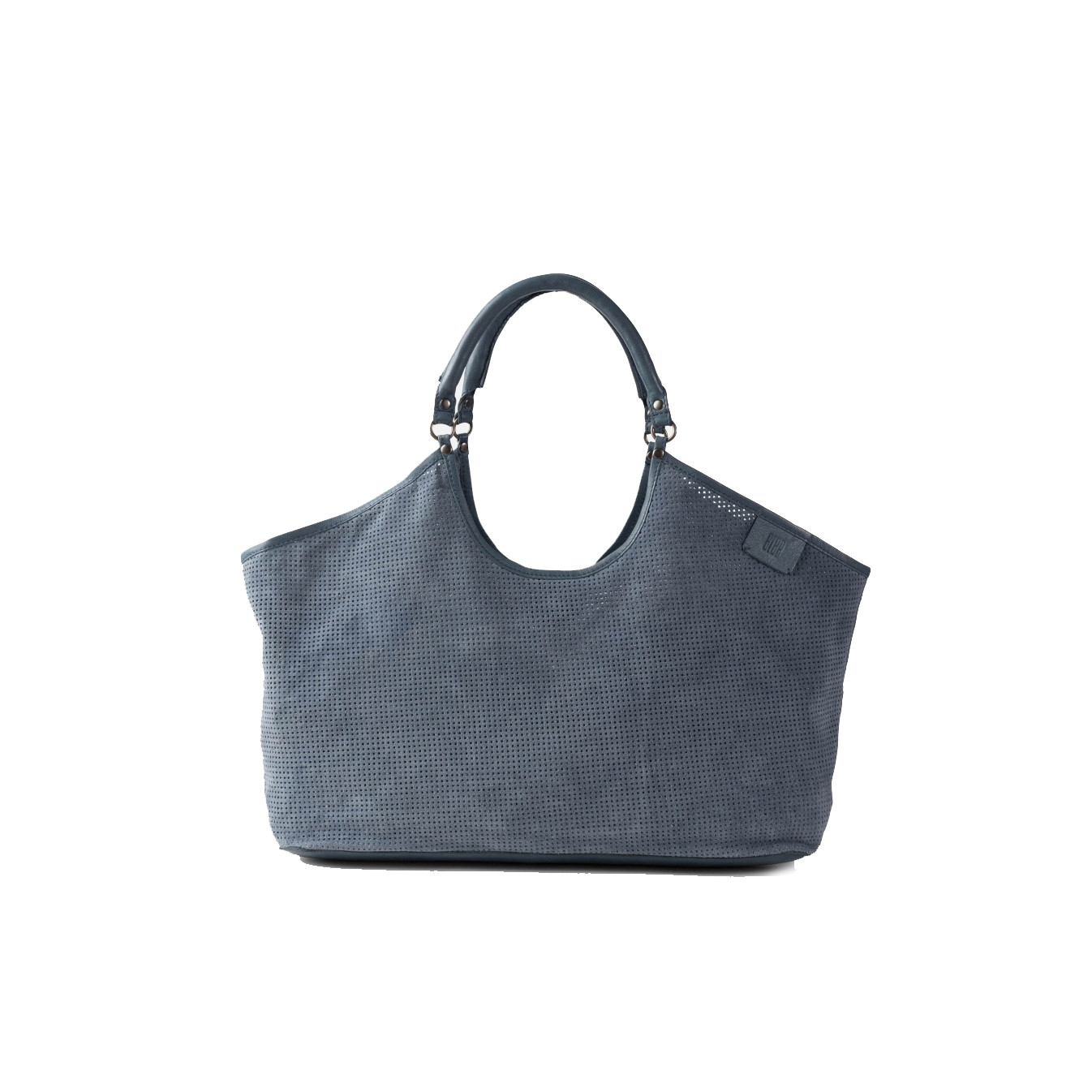 Biba Latah Sac Cabas Cuir Ajouré LAH1L Azul Jeans