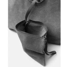 Biba Latah Tote Bag Leather Perforated LAH1L Malva
