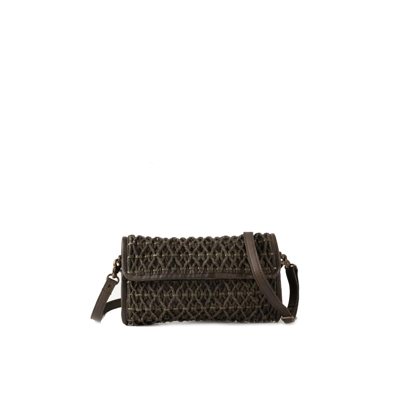 Biba Nekimi Crossbody Pouch Bag Khaki