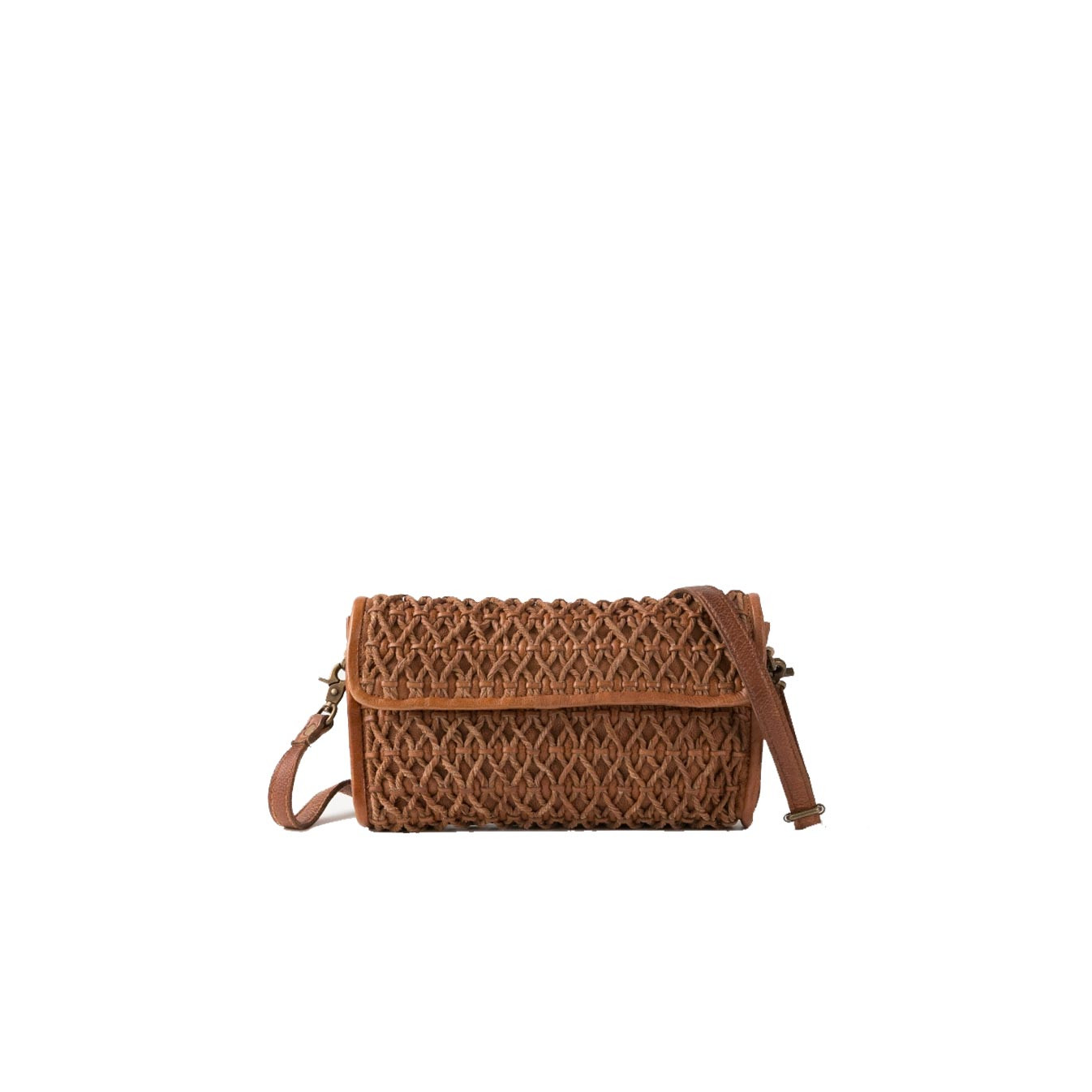 Biba Nekimi Crossbody Pouch Leather Bag