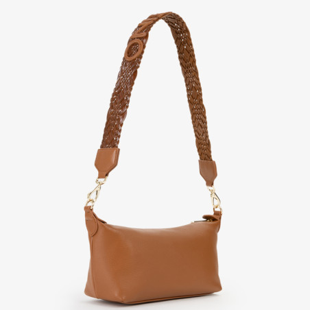 Valentino Aleksandra Crossbody Cuoio Bag